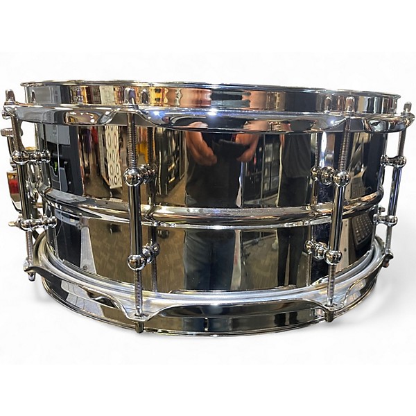 Used Ludwig 13X6 Supralite Snare Chrome Drum
