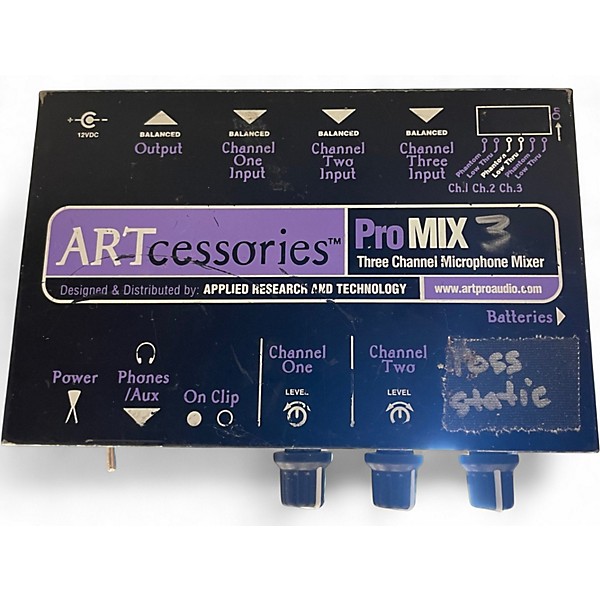 Used Art Artcessories Pro Mix3 Line Mixer