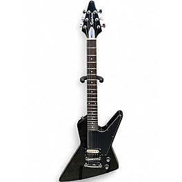 Used Epiphone PRO-1 Explorer Black Solid Body Electric Guitar