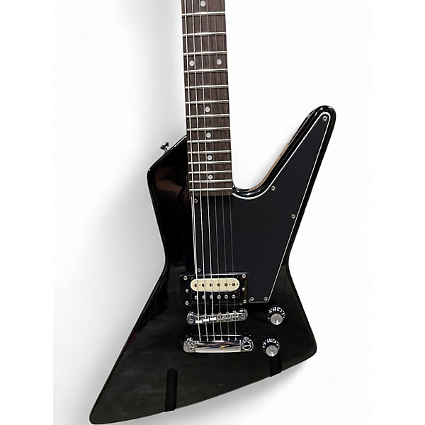 Used Epiphone PRO-1 Explorer Black Solid Body Electric Guitar