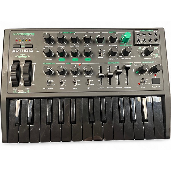 Used Arturia Microbrute Analog Synthesizer