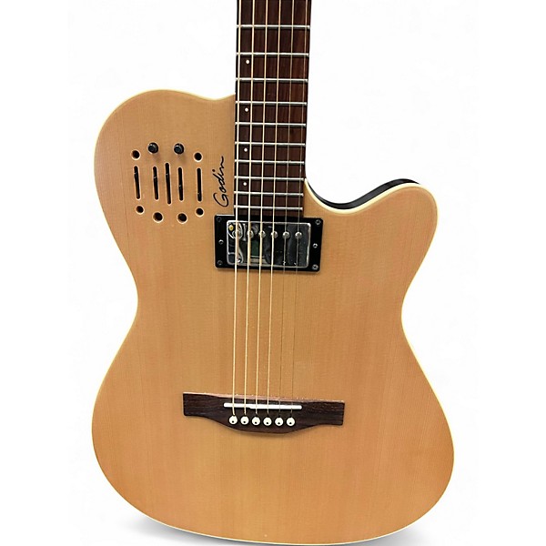 Used Godin A6 Ultra Natural Acoustic Electric Guitar