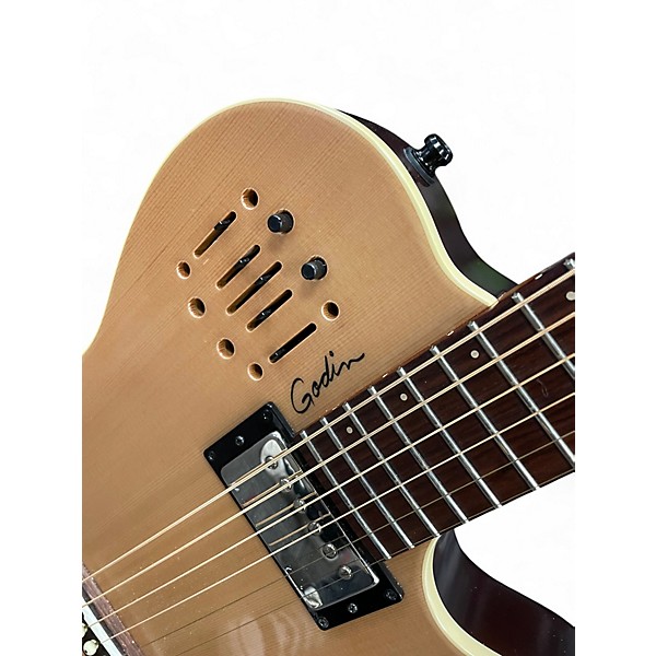 Used Godin A6 Ultra Natural Acoustic Electric Guitar