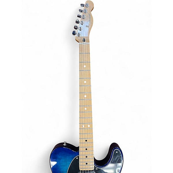Used Fender Player Telecaster Plus Top Blue Burst Solid Body Electric Guitar