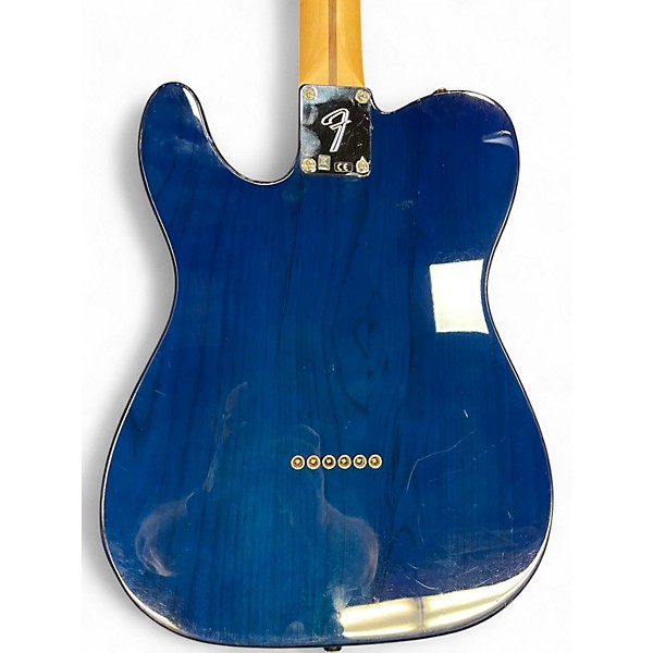 Used Fender Player Telecaster Plus Top Blue Burst Solid Body Electric Guitar