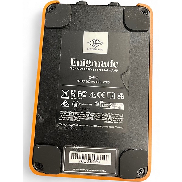 Used Universal Audio Enigmatic 82 Effect Pedal