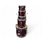 Used Pearl 5 Piece Export sparkle wine Drum Kit thumbnail