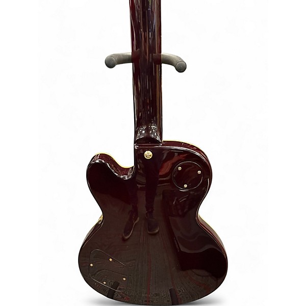 Used D'Angelico nysD-9 Red Solid Body Electric Guitar