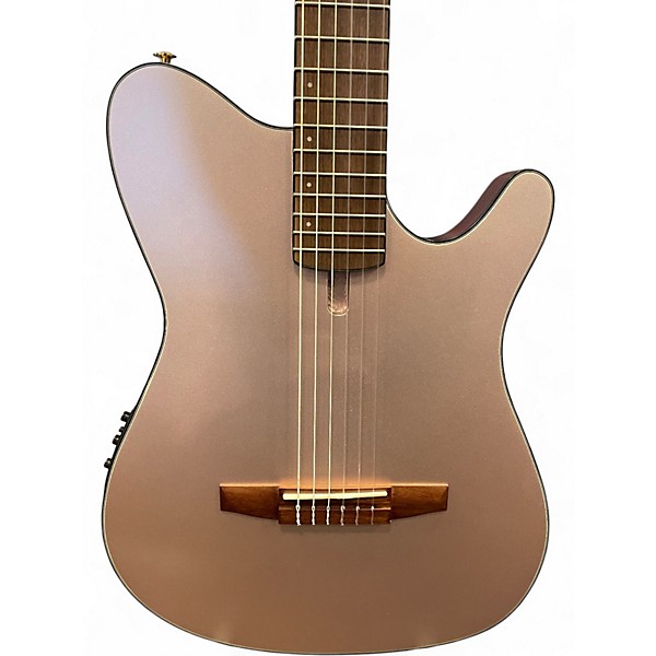 Used Ibanez FRH10N Rose Gold Classical Acoustic Guitar