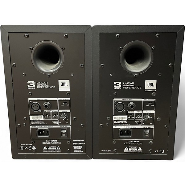 Used JBL LSR305 Pair Powered Monitor