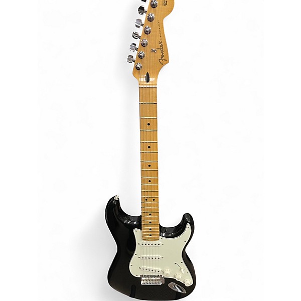 Used Fender Modern Player Stratocaster Black Solid Body Electric Guitar