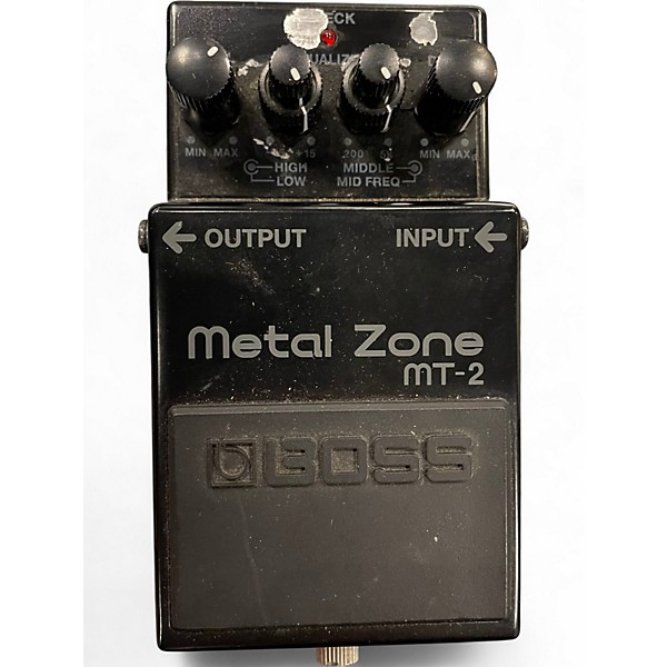 Used BOSS MT2 Metal Zone Distortion Effect Pedal