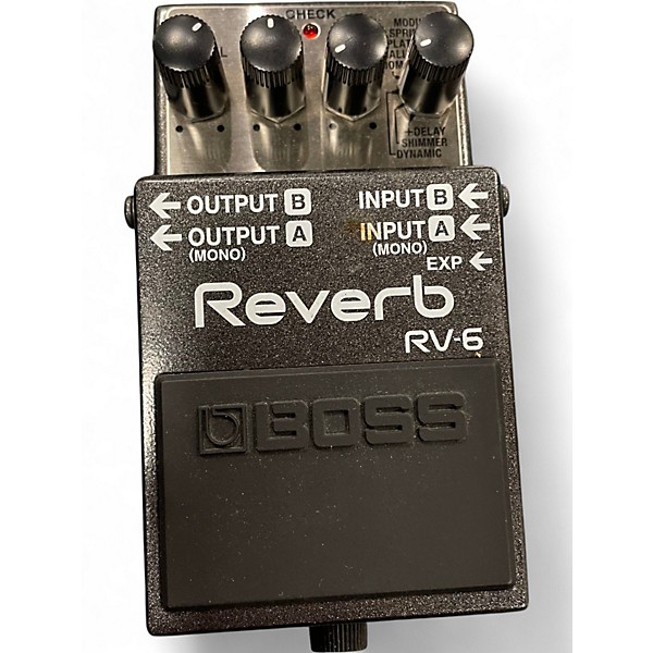 Used BOSS RV6 Digital Reverb Effect Pedal