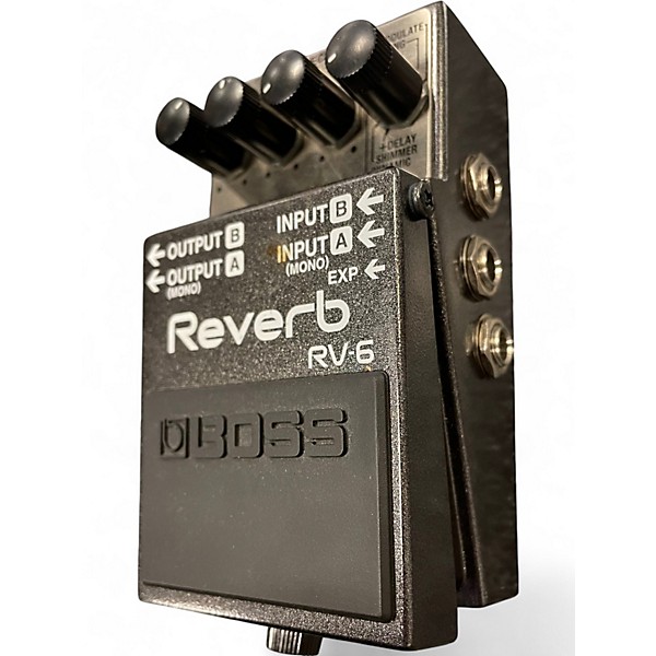 Used BOSS RV6 Digital Reverb Effect Pedal