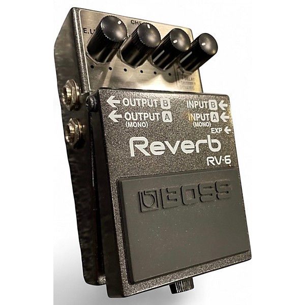 Used BOSS RV6 Digital Reverb Effect Pedal