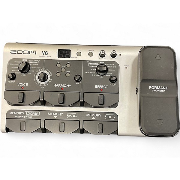 Used Zoom v6 Vocal Processor