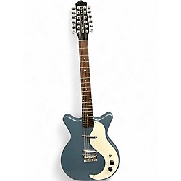 Used Danelectro 12SDC 12-String Pelham Blue Solid Body Electric Guitar