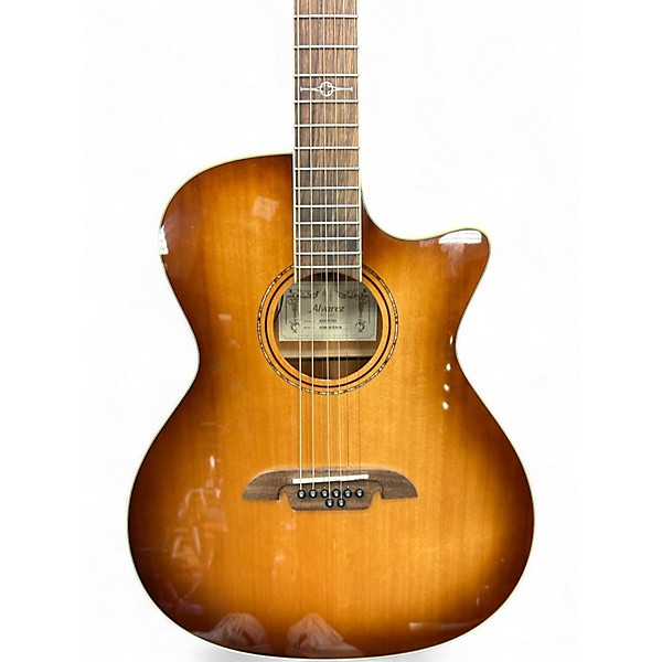 Used Alvarez AG608CESHB 2 Tone Sunburst 12 String Acoustic Guitar
