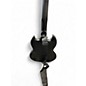 Used Epiphone Goth SG LTD. Satin Black Solid Body Electric Guitar