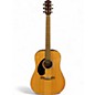Used Fender CD60S LEFT HANDED Natural Acoustic Guitar thumbnail