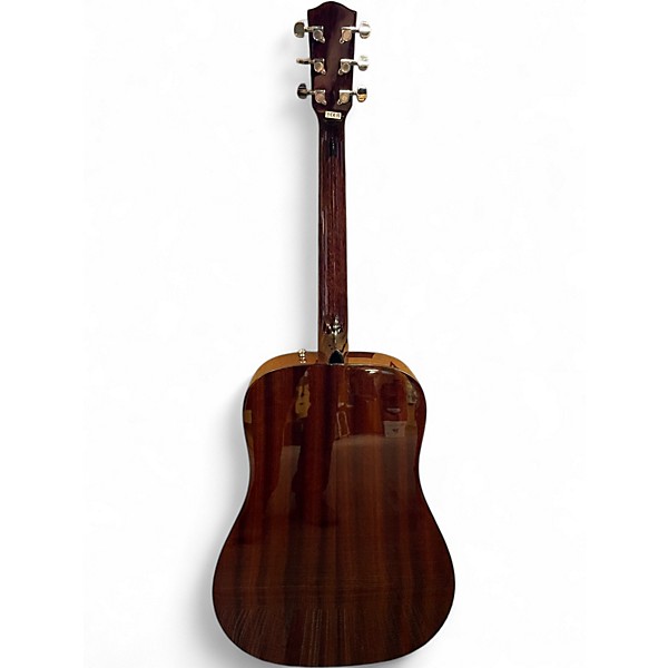 Used Fender CD60S LEFT HANDED Natural Acoustic Guitar