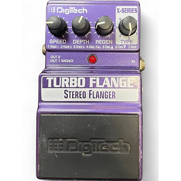 Used DigiTech XTF Turbo Flanger Effect Pedal
