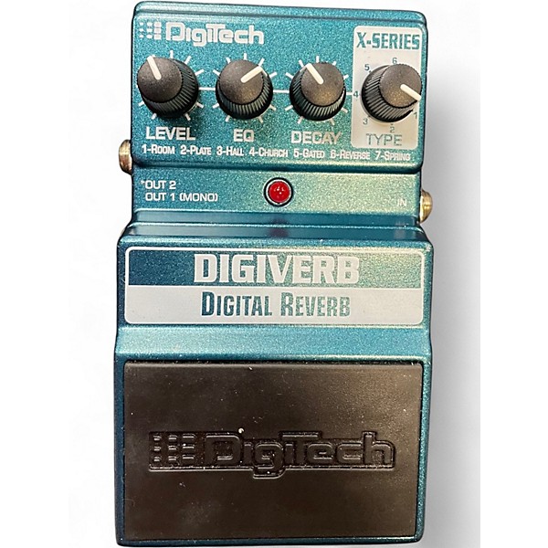Used DigiTech DigiVerb Effect Pedal