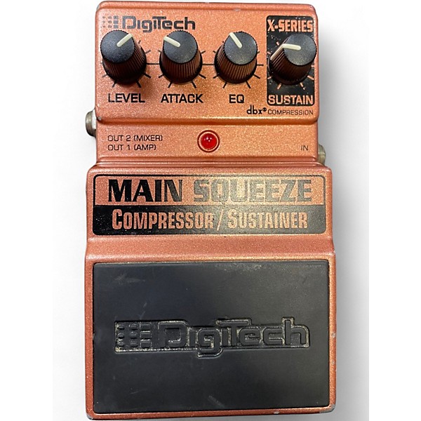 Used DigiTech XMS Main Squeeze Compressor/Sustainer Effect Pedal