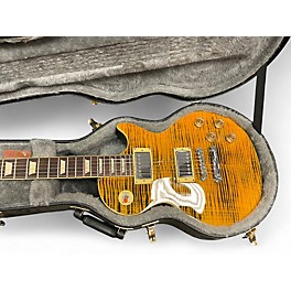 Used Epiphone Joe Perry Boneyard LP Standard Antique Tiger Stripe Solid Body Electric Guitar
