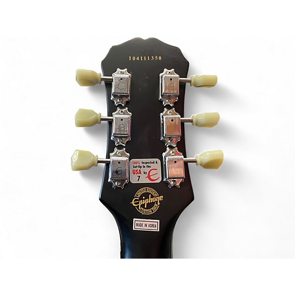 Used Epiphone Joe Perry Boneyard LP Standard Antique Tiger Stripe Solid Body Electric Guitar
