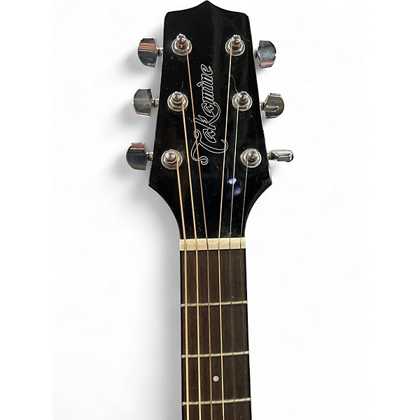 Used Takamine GD30CE Black Acoustic Electric Guitar