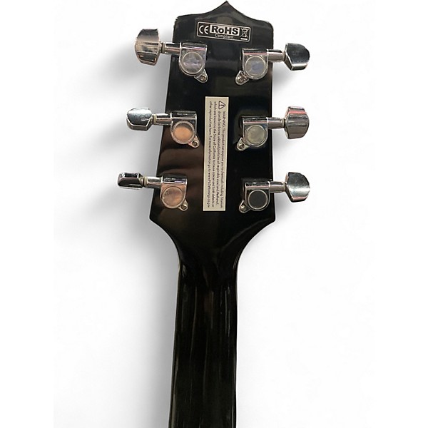 Used Takamine GD30CE Black Acoustic Electric Guitar