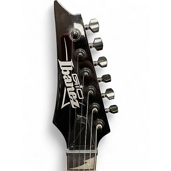 Used Ibanez GRG20Z Gio Left Handed Black Electric Guitar