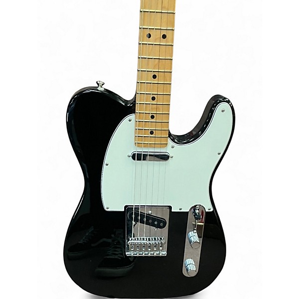 Used Fender Player II Telecaster Black Solid Body Electric Guitar