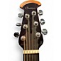 Used Ovation ce44p Blue Acoustic Guitar