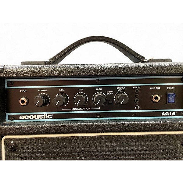 Used Acoustic AG15 15W 1X8 Acoustic Guitar Combo Amp