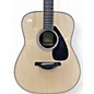 Used Yamaha FG830 Natural Acoustic Guitar