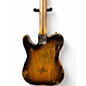 Used 2014 Fender Custom Shop 1951 Telecaster Heavy Relic Gold Hardware 2 Tone Sunburst Solid Body Electric Guitar