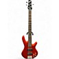 Used Ibanez GSR205 5 String Orange Electric Bass Guitar thumbnail