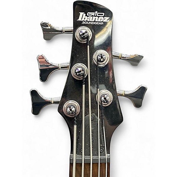 Used Ibanez GSR205 5 String Orange Electric Bass Guitar