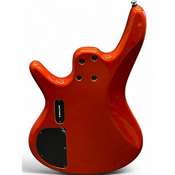 Used Ibanez GSR205 5 String Orange Electric Bass Guitar