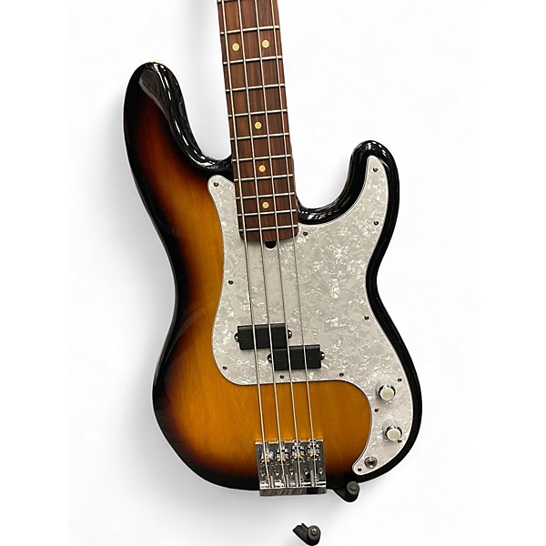 Used Fender Deluxe Active Precision Bass 2 Color Sunburst Electric Bass Guitar