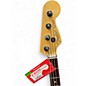 Used Fender American Standard Jazz Bass Olympic White Electric Bass Guitar