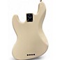 Used Fender American Standard Jazz Bass Olympic White Electric Bass Guitar