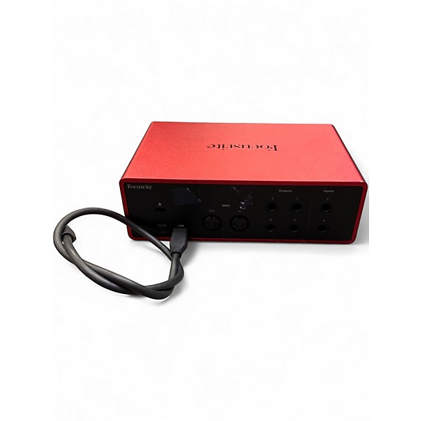 Used Focusrite 4I4 GEN 4 Audio Interface