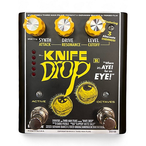 Used Eventide Knife drop Effect Pedal