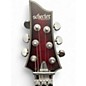Used Schecter Guitar Research C1 Floyd Rose Platinum Crimson Red Burst Solid Body Electric Guitar