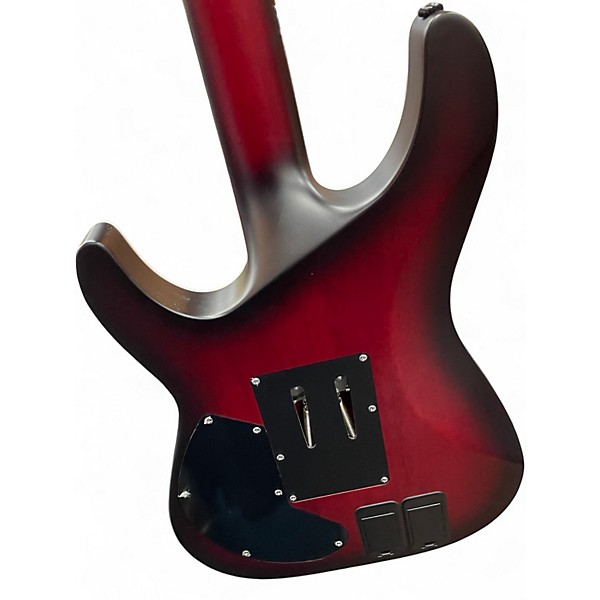 Used Schecter Guitar Research C1 Floyd Rose Platinum Crimson Red Burst Solid Body Electric Guitar