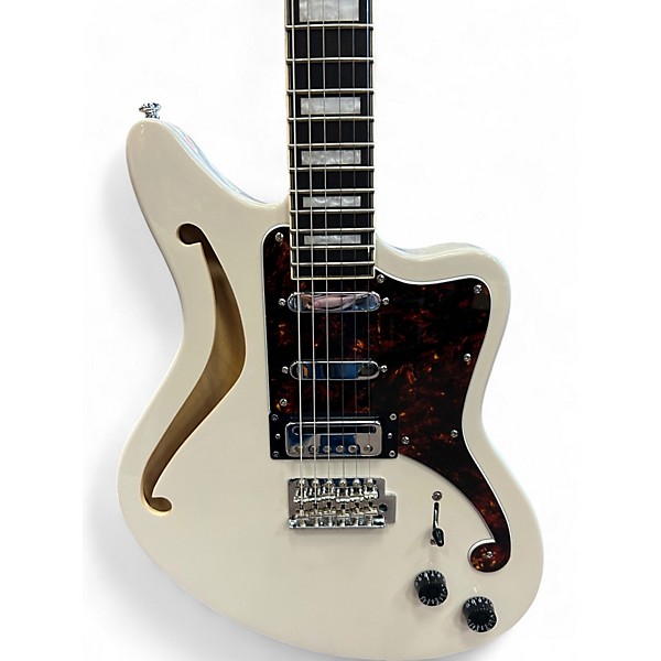 Used D'Angelico Premier Series Bedford SH Limited-Edition Champagne Hollow Body Electric Guitar