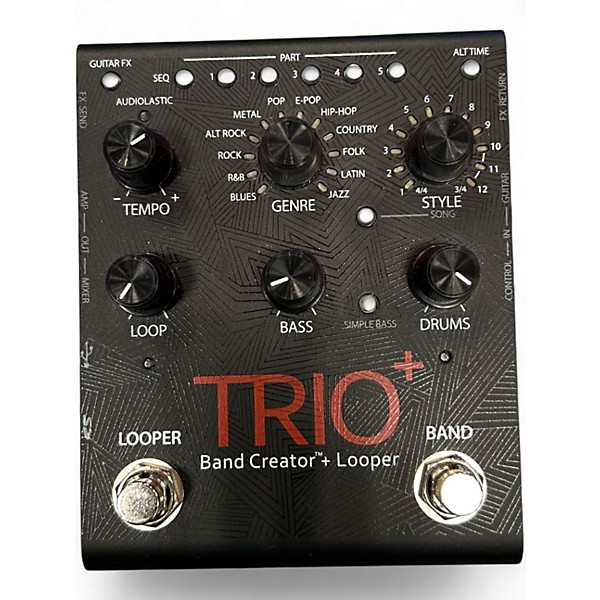 Used DigiTech Trio+ Band Creator Plus Looper Pedal